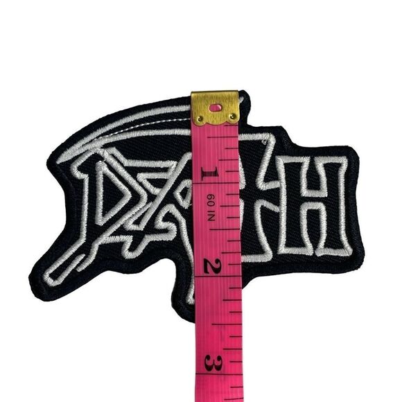 Death Rock Metal Band Embroidered Patch - Picture 3 of 4